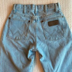 Wrangler Cowboy Cut high rise denim jeans